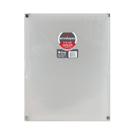 C-Line Products Reusable Envelope with Outer Pocket, Pk3 48117